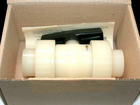 New Georg Fischer  1" Union End Ball Valve TYPE 342 ND 10 NW 25  Da 32