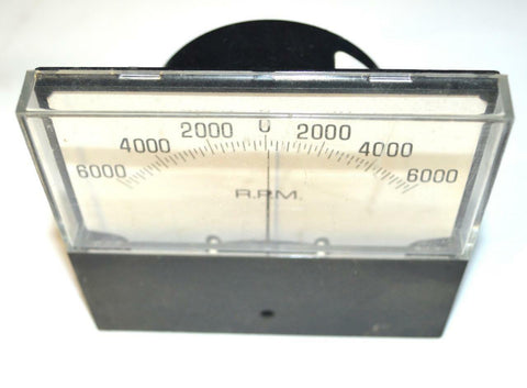 RPM METER 251301DRDR8JDR ANALOG PANEL METER