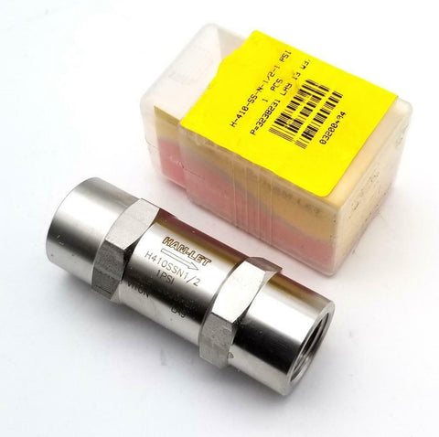 Ham-Let H-410-SS-N-1/2-1-PSI Stainless Steel Check Valve 3000 PSI