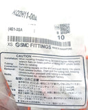 SMC KQ2H11-00A Pneumatic Straight Union Fitting 3/8"