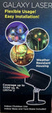 EZ Illuminations Holiday Galaxy Laser Indoor/Outdoor Projector With 6 Patterns