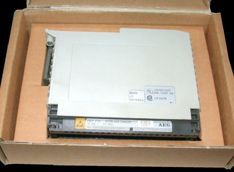 AEG MODICON   DEP 216   INPUT MODULE 16 DIGITAL INPUTS 24 VDC