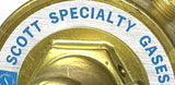 Scott Specialty Gases 11A Air Regulator 2 Gauges 0-60psi 0-4000psi