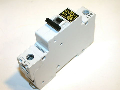 AEG 13 AMP 277/480V  CIRCUIT BREAKERS DIN MOUNT E81S C13