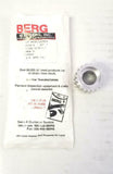 New W.M. Berg 11386-1213A-1.1 Gear Belt Idler Pulley Aluminium.