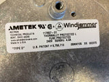 Ametek 117657-01 127K40732 Windjammer Vacuum Motor Blower 240 Volts 4.0 Amps