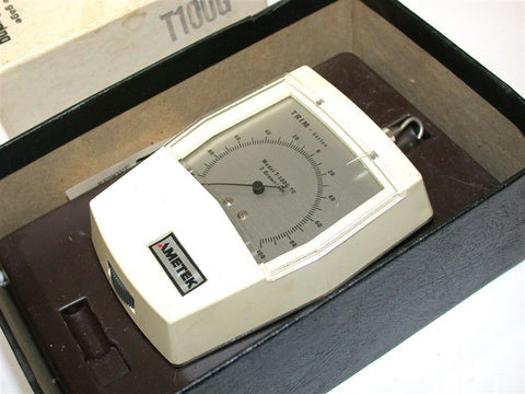 AMETEK TRIM SERIES FORCE GAGE 0-100 GRAMS T-100G-TC