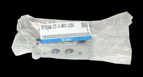 NEW SMC   SY50M-27-1-W0-02N   SOLENOID VALVE SUBPLATE 1/4 NPT