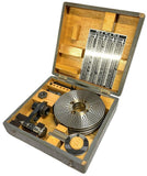 Societe Genevoise PD-3 PI-4 PI-5 Rotary Table Index Kit W/ Wooden Case