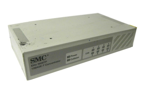 SMC 3608TP ELITE 10BASE-T CONCENTRATOR WITH 8 PORTS