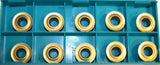 Lot of 10 New Ingersoll Carbide Tin Coated Milling Inserts RPLT120400TN IN1530