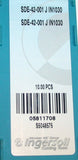 Lot of 10 New Ingersoll Slot-Max slotting carbide Inserts SDE-42-001 J IN1030