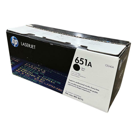HP LaserJet 651A CE340A Black Ink Print Toner Cartidge
