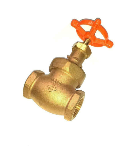 New Stockham  B-22T  Bronze Globe Valve 1-1/4 NPT 150S 300 CWP