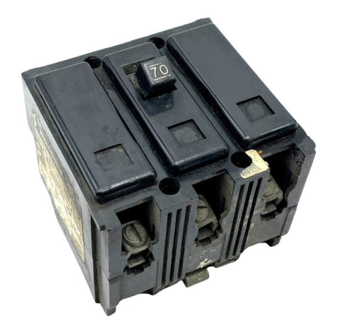 Westinghouse HQNPA3070 3-Pole Circuit Breaker 70A 240VAC