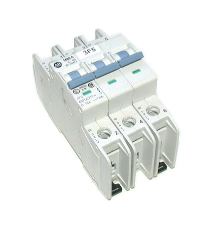 ALLEN BRADLEY  1489-A3D130  3-POLE CIRCUIT BREAKER 13 AMP 415 VAC SER C