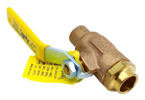Apollo 70-203-57 1/2" NPT Bronze Full Port 2-Piece Ball Valve
