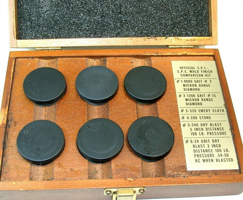 S.P.I - S.P.E. Mold Finish Comparison Kit