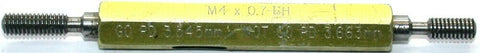 Swanson M4 X 0.7-6H Thread Gage Go/No Go Plug Gage