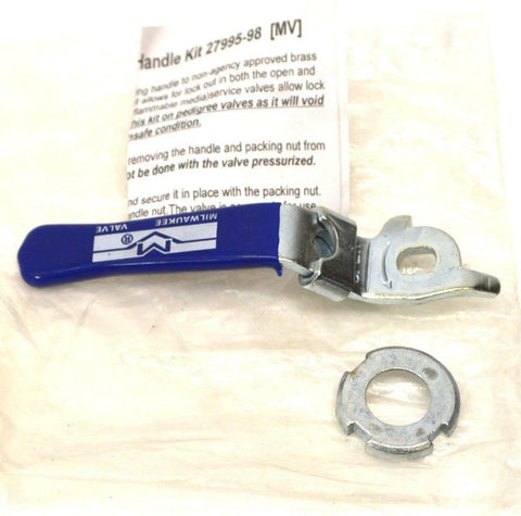 Milwaukee Valve 27995-98 Locking Handle Kit For BA-475B/485B 1/2" (2 Available)
