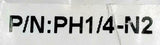Lot of (5) Conek PH1/4-N2 Male Swivel Elbow 1/4" Tube 1/4NPT Push To Connect