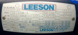 Leeson Electric  110143-00  C6T34NB1A  3-Phase AC Motor 1/2 HP 208-230/460 VAC