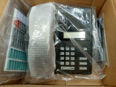 Nortel M7100 Corded Telephone With Display - Black NT8B14AD03