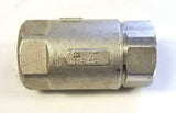Conbraco 62-105-IP Ball Cone Check Valve 1" F X 1" F Stainless Steel