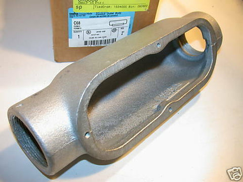 NEW BOX CROUSE HINDS CONDUIT 2" BODIES C68
