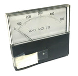 W.E.I. Lab 2514445FSF AC Volts Panel Meter 0-500 VAC (2 Available)