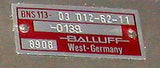 Balluff  BNS 113-D3 D12-62-11  3-Position Limit Switch