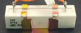 DTO Fixed Ceramic Resistor W/Mounting Bracket  30 Watt 47 Ohm