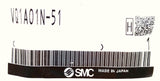 SMC VQ1A01N-51 5-Port Plug-In Solenoid Valve 0.15 - 0.7 Mpa 24 VDC