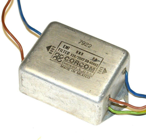 CORCOM 7922 5R3 EMI FILTER 115/250 VOLTS