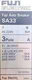 Fuji SA33 Auto Breaker 3 Pole AC 220-660V 5kA