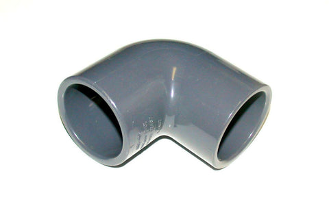 NEW SPEARS  806-015  GRAY 1-1/2" PVC 90 DEGREE ELBOW SOCKET SCH 80