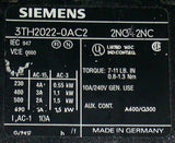 SIEMENS CONTROL RELAY 10 AMP MODEL 3TH20220AC2