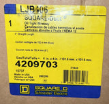 Square D LJB406 Oil Tight Wireway Square-Duct