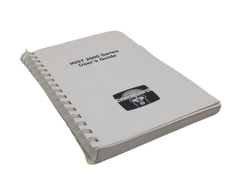 CyberResearch INST 2000 Series User's Guide