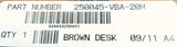 Cortelco 250045-VBA-20M Desk Corded Telephone W/ Volume - Brown
