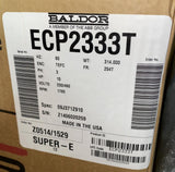 Baldor ECP2333T AC Electric Motor 15 HP 1765 RPM 254T TEFC 230/460V 3 Phase