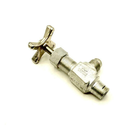 New Deltrol Pneu-Trol  M403 S0  Needle Angle Shutoff Valve 1/2 NPT