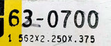 Garlock Klozure 63-0700 Oil Seal 1.562" x 2.250" x .375"