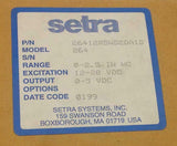 New Setra  2641005WD2DA1D  Differential Pressure Transducer Excitation12-28 VDC