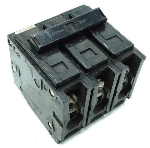 Federal Pacific Electric BAB3090 3 Pole Circuit Breaker 90A 240VAC