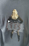 Alstyle Carrie Underwood Play on Tour 2010 Black Short Sleeve Shirt Size L