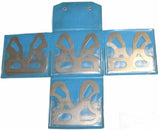 Fowler 8 PC Radius Gage Set ranges 9/16″ to 1″ by 16ths 52-470-040