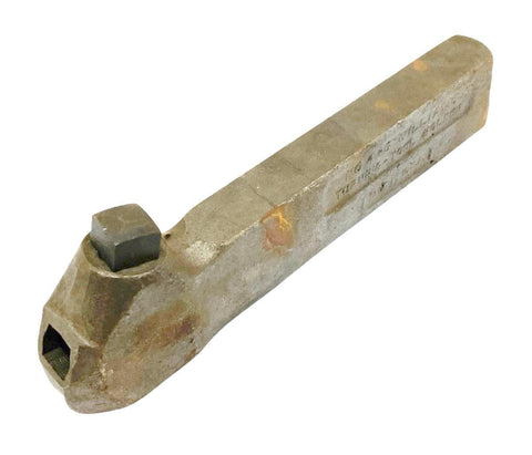 J.H. Williams No. 4-S Straight Shank  Metal Lathe Turning Tool Holder 9" OAL