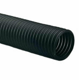 Flexaust T-7 Black Duct Hose Tubing 6" ID 25 Ft Length