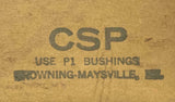 Browning CSP Malleable Split Taper Bushing 4.2500" 5660 in-lb Torque Capacity